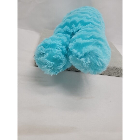 Peeps 10" Marshmallow Bunny Rabbit Blue Chevron Plush Stuffed Striped Fur 2016 - Picture 10 of 12